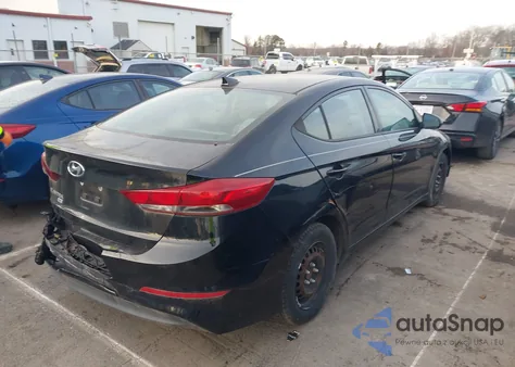 2017 Hyundai Elantra Se из США, поврежденный, VIN 5NPD74LF2HH142580